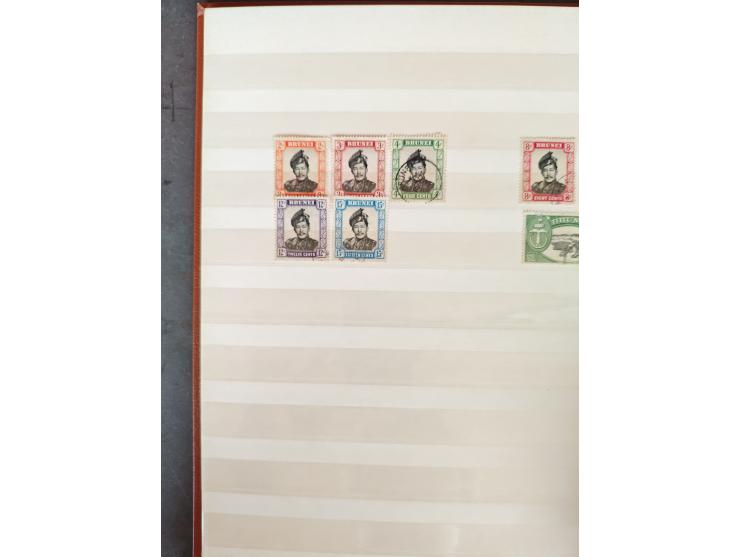 1860/1970, used and unused lot of mostly older material in 6 stockbooks