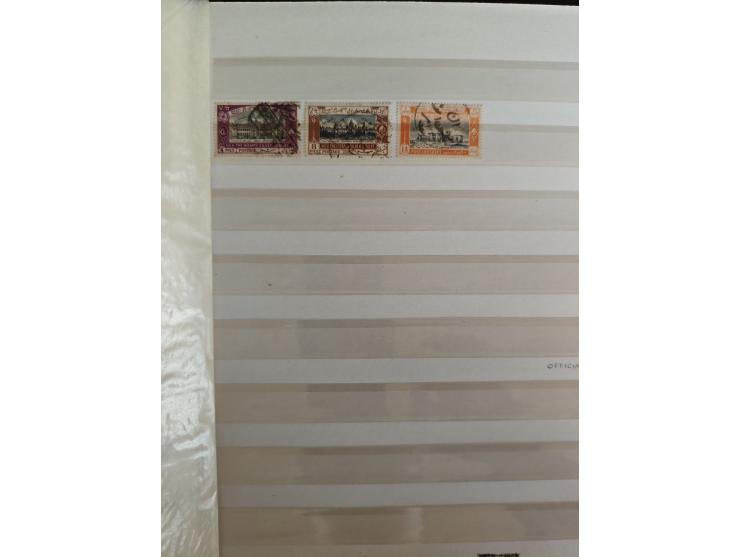 1860/1970, used and unused lot of mostly older material in 6 stockbooks