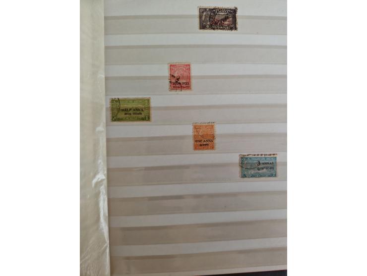 1860/1970, used and unused lot of mostly older material in 6 stockbooks