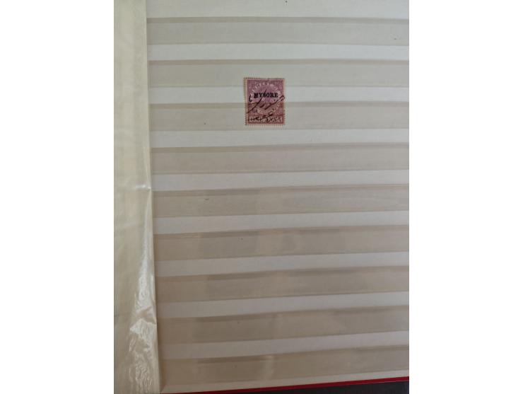 1860/1970, used and unused lot of mostly older material in 6 stockbooks