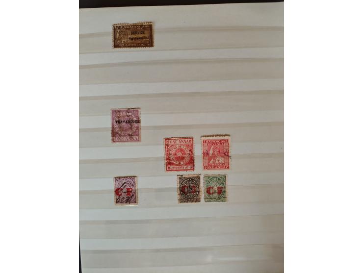 1860/1970, used and unused lot of mostly older material in 6 stockbooks