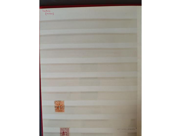 1860/1970, used and unused lot of mostly older material in 6 stockbooks