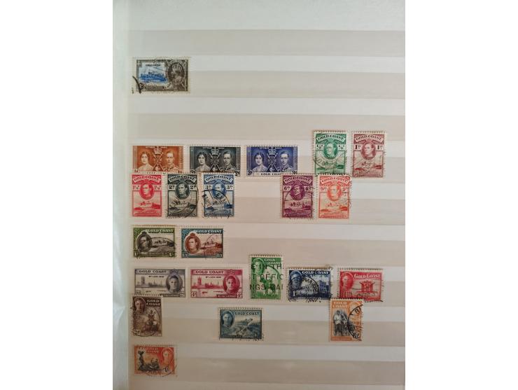 1860/1970, used and unused lot of mostly older material in 6 stockbooks