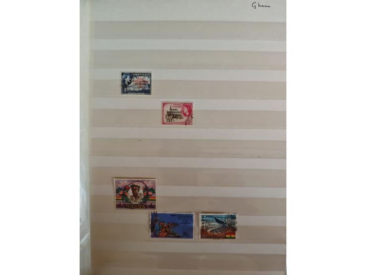 1860/1970, used and unused lot of mostly older material in 6 stockbooks