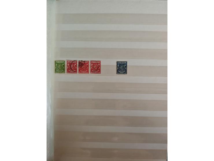 1860/1970, used and unused lot of mostly older material in 6 stockbooks