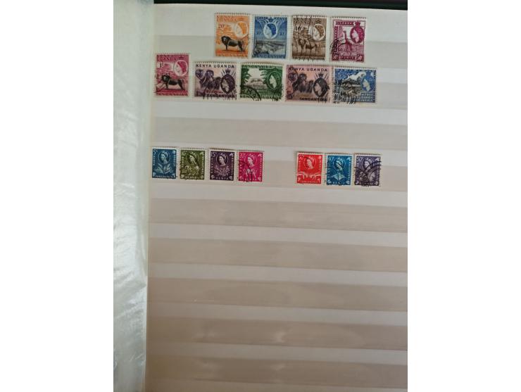 1860/1970, used and unused lot of mostly older material in 6 stockbooks