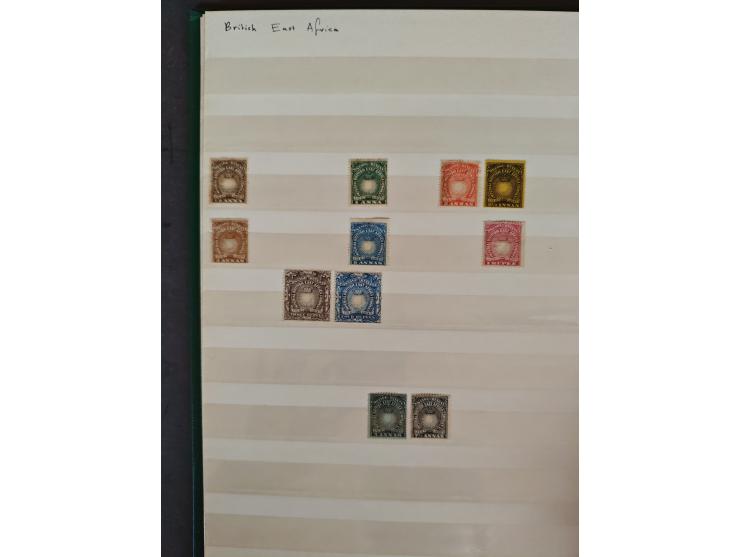 1860/1970, used and unused lot of mostly older material in 6 stockbooks