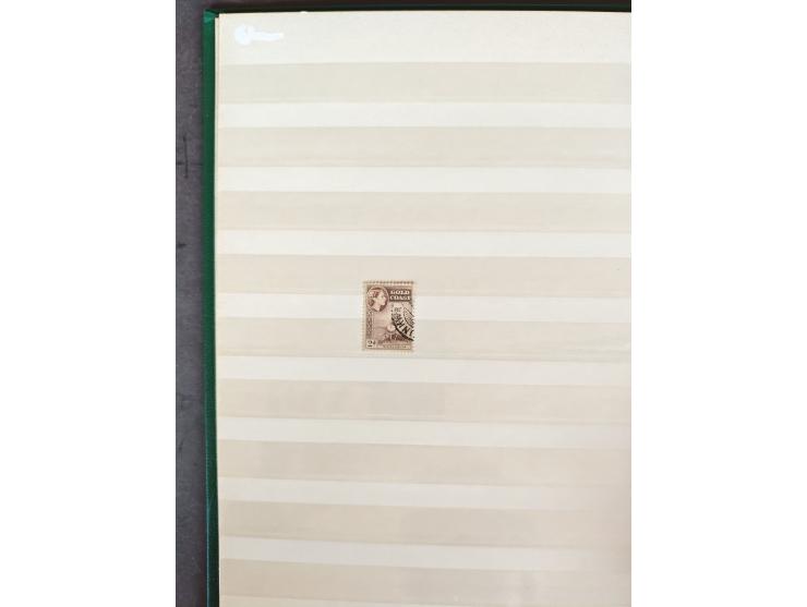 1860/1970, used and unused lot of mostly older material in 6 stockbooks