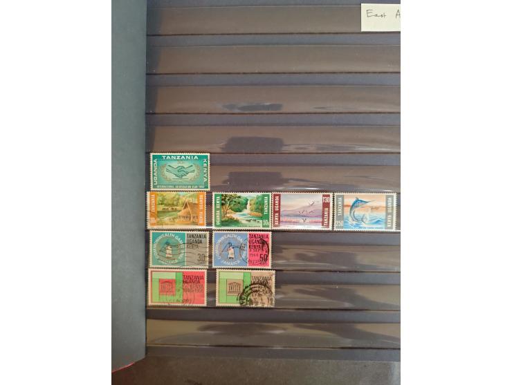 1860/1970, used and unused lot of mostly older material in 6 stockbooks