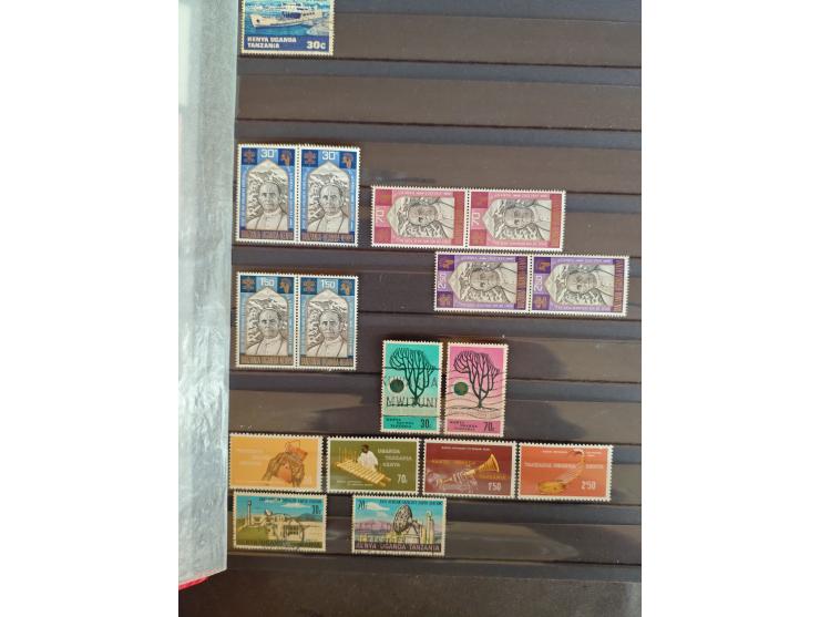 1860/1970, used and unused lot of mostly older material in 6 stockbooks