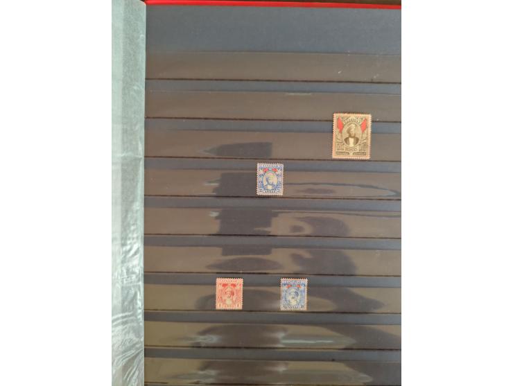 1860/1970, used and unused lot of mostly older material in 6 stockbooks