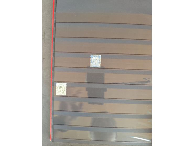 1860/1970, used and unused lot of mostly older material in 6 stockbooks