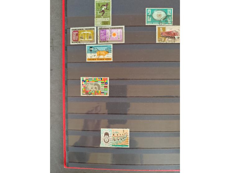 1860/1970, used and unused lot of mostly older material in 6 stockbooks