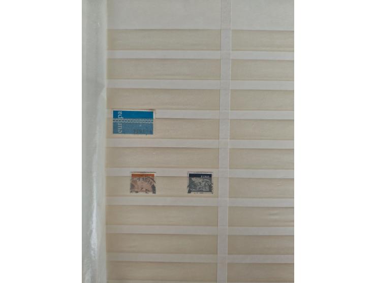 1860/1970, used and unused lot of mostly older material in 6 stockbooks