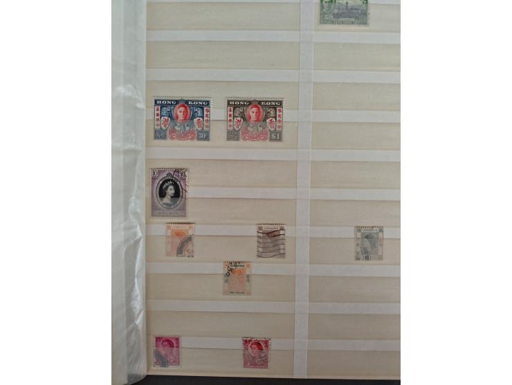 1860/1970, used and unused lot of mostly older material in 6 stockbooks