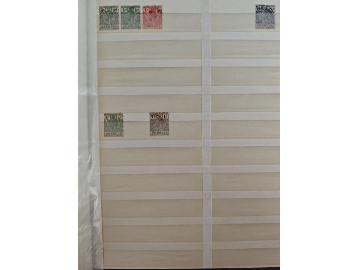 1860/1970, used and unused lot of mostly older material in 6 stockbooks