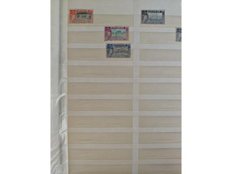 1860/1970, used and unused lot of mostly older material in 6 stockbooks