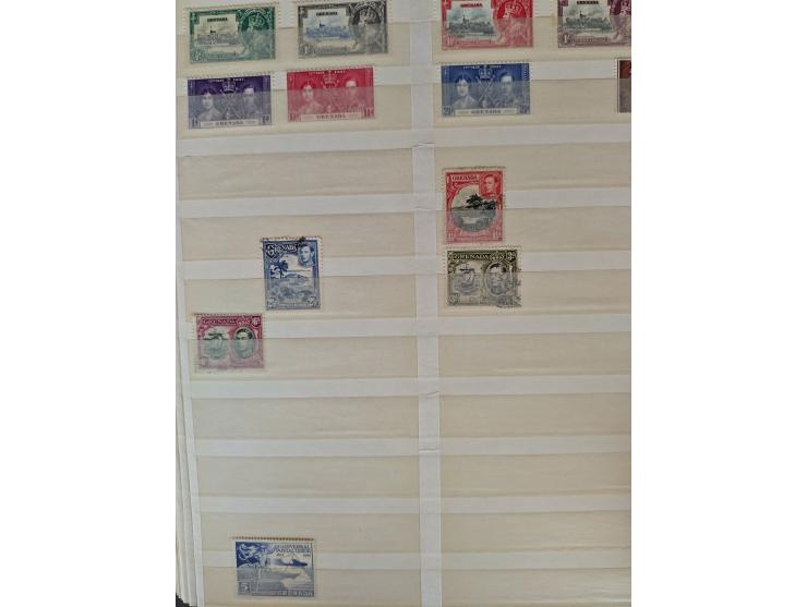 1860/1970, used and unused lot of mostly older material in 6 stockbooks