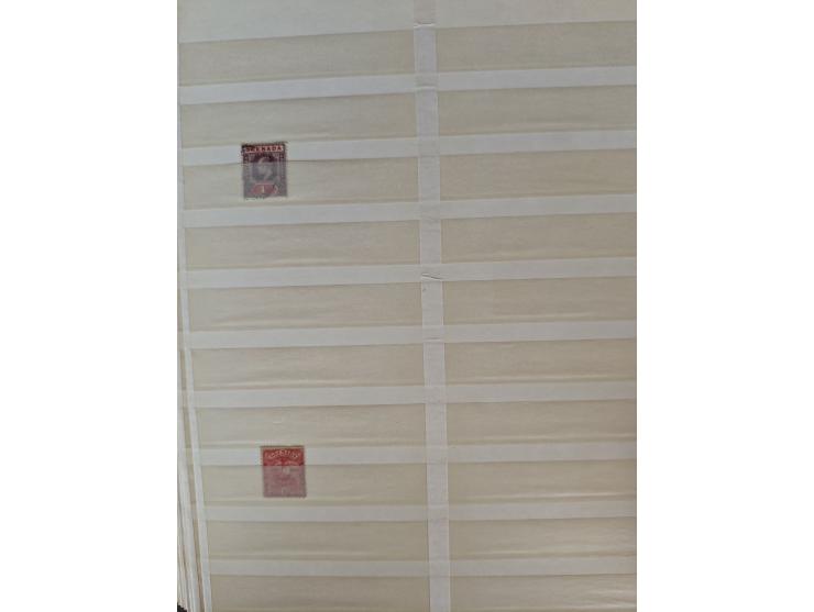 1860/1970, used and unused lot of mostly older material in 6 stockbooks