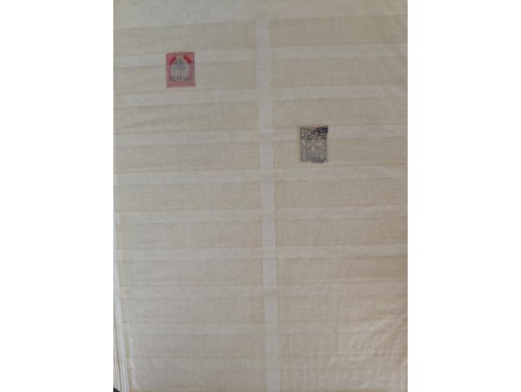 1860/1970, used and unused lot of mostly older material in 6 stockbooks