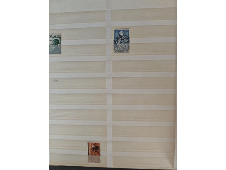 1860/1970, used and unused lot of mostly older material in 6 stockbooks