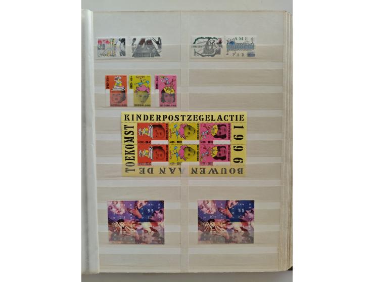 1852/2006 used, unused and mint never hinged stock in 3 albums