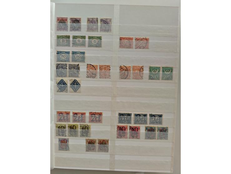 1852/2006 used, unused and mint never hinged stock in 3 albums