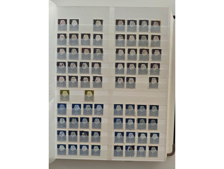 1852/2006 used, unused and mint never hinged stock in 3 albums