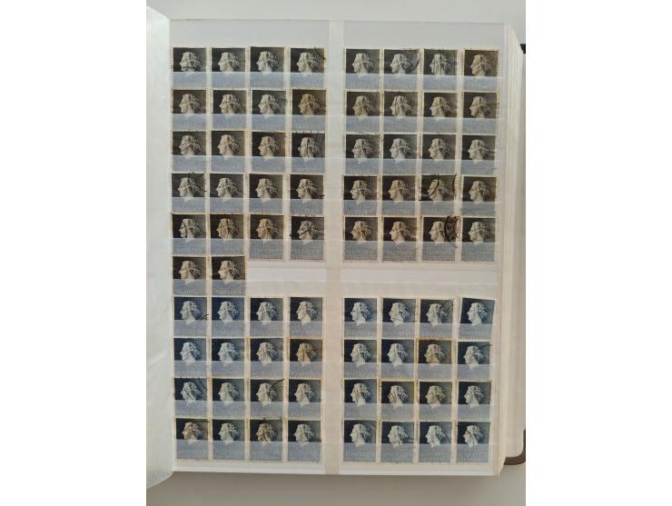 1852/2006 used, unused and mint never hinged stock in 3 albums