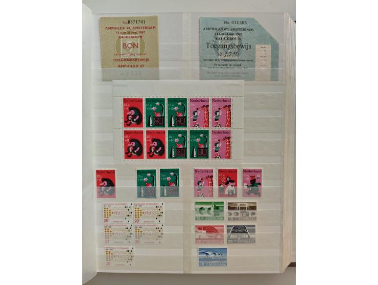 1852/2006 used, unused and mint never hinged stock in 3 albums