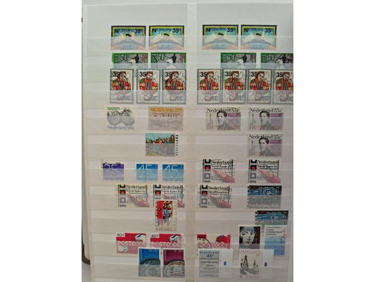 1852/2006 used, unused and mint never hinged stock in 3 albums