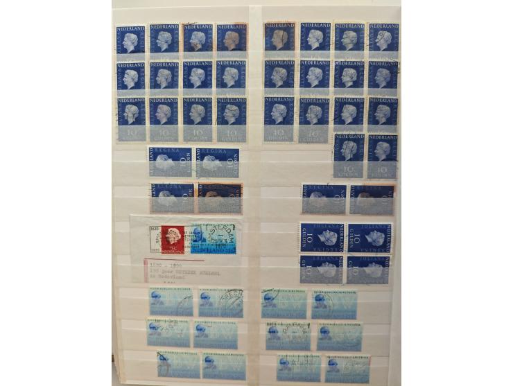 1852/2006 used, unused and mint never hinged stock in 3 albums