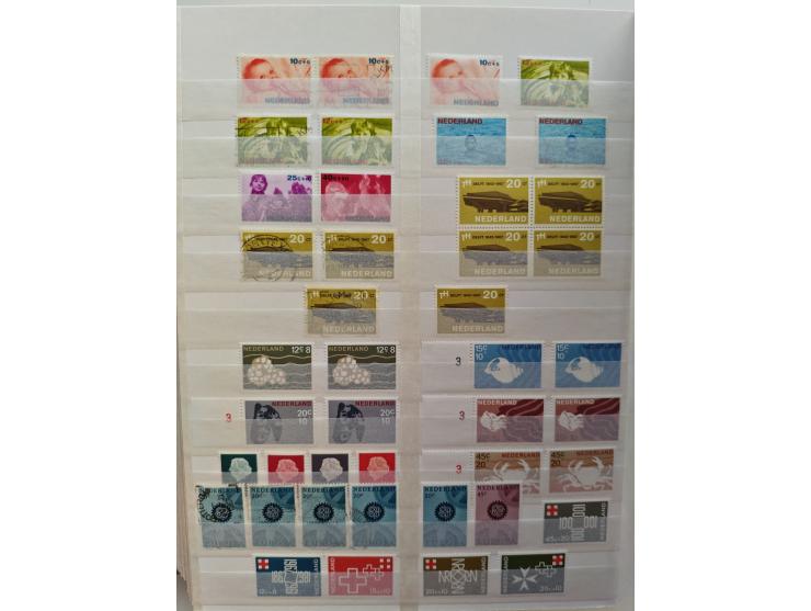 1852/2006 used, unused and mint never hinged stock in 3 albums