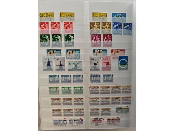 1852/2006 used, unused and mint never hinged stock in 3 albums