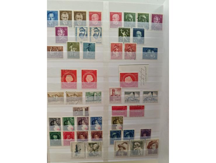 1852/2006 used, unused and mint never hinged stock in 3 albums