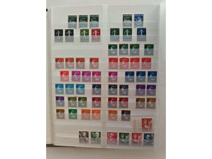 1852/2006 used, unused and mint never hinged stock in 3 albums