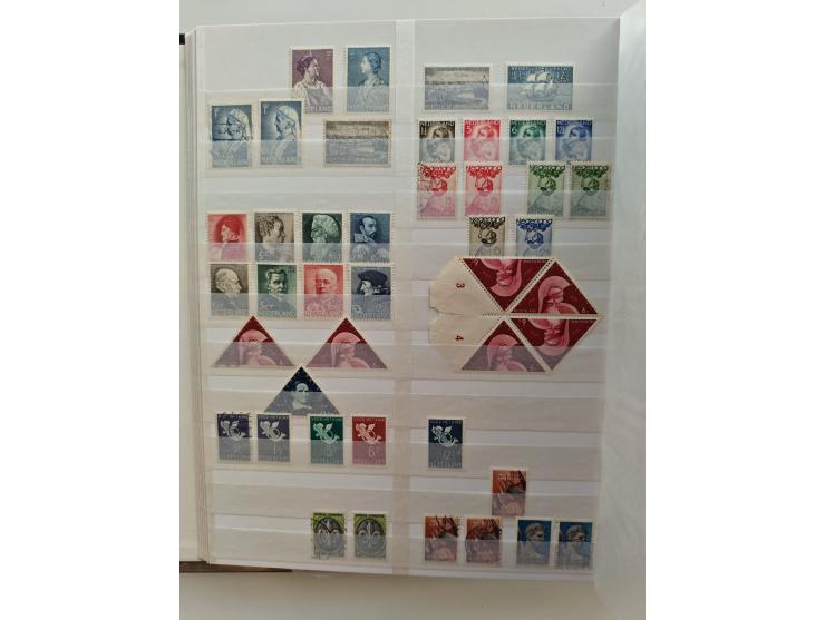 1852/2006 used, unused and mint never hinged stock in 3 albums