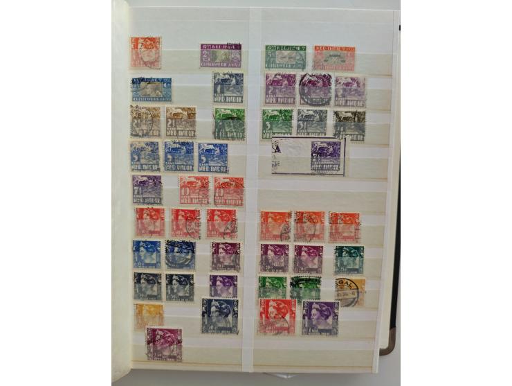 1852/2006 used, unused and mint never hinged stock in 3 albums