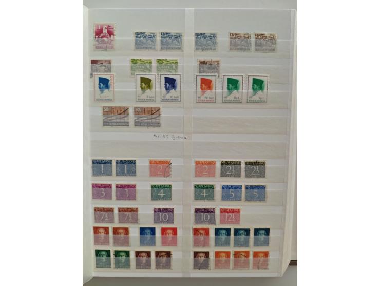 1852/2006 used, unused and mint never hinged stock in 3 albums