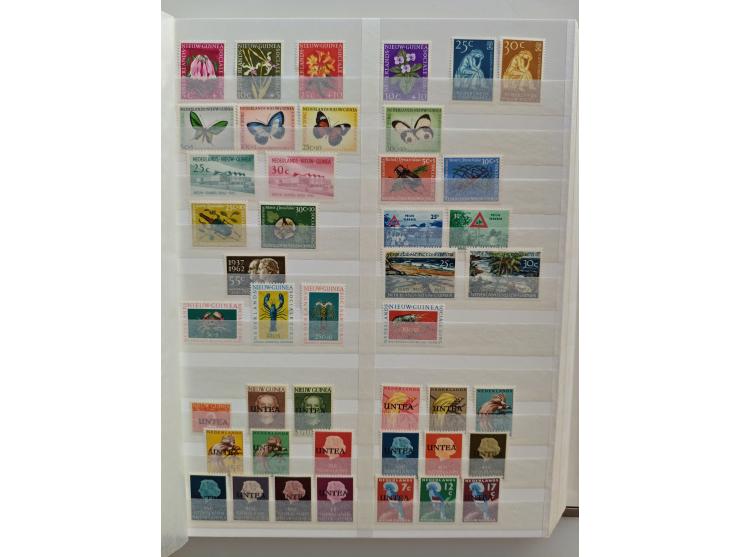 1852/2006 used, unused and mint never hinged stock in 3 albums