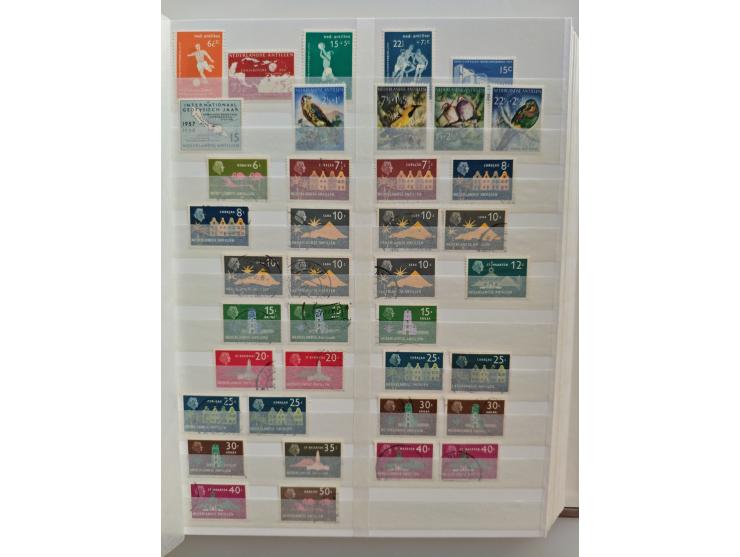 1852/2006 used, unused and mint never hinged stock in 3 albums