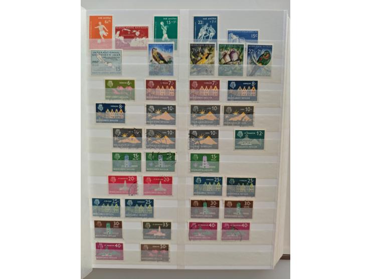 1852/2006 used, unused and mint never hinged stock in 3 albums