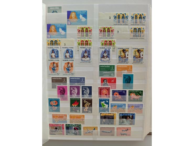 1852/2006 used, unused and mint never hinged stock in 3 albums