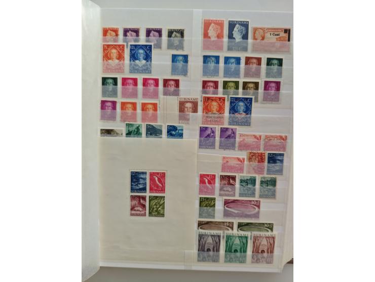 1852/2006 used, unused and mint never hinged stock in 3 albums