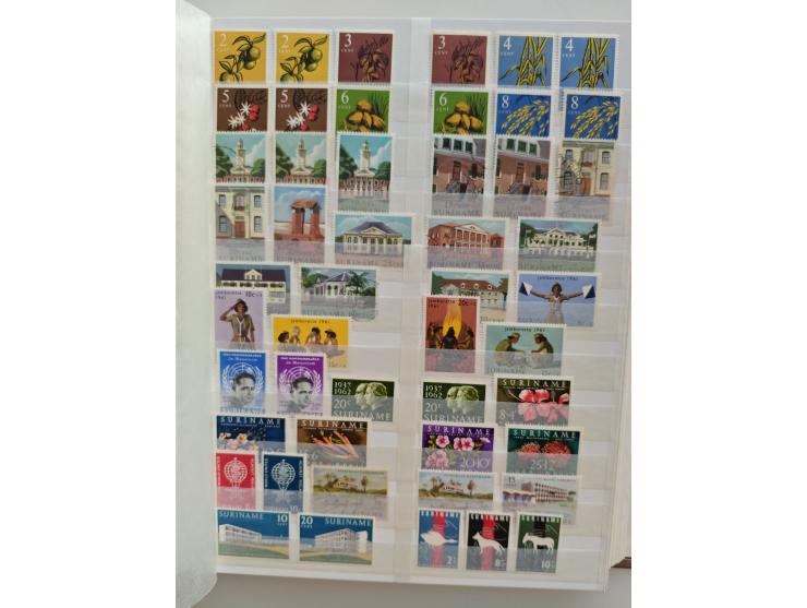 1852/2006 used, unused and mint never hinged stock in 3 albums