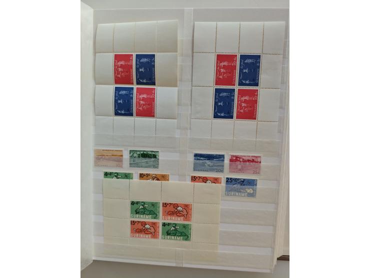 1852/2006 used, unused and mint never hinged stock in 3 albums