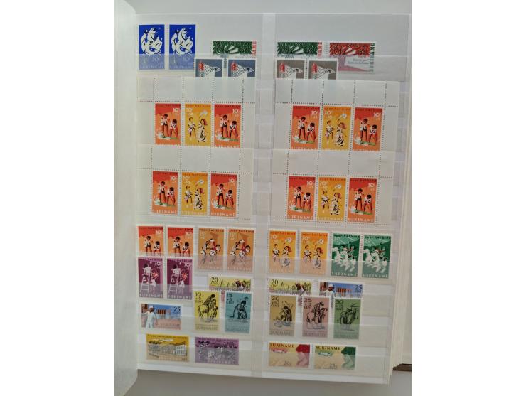 1852/2006 used, unused and mint never hinged stock in 3 albums