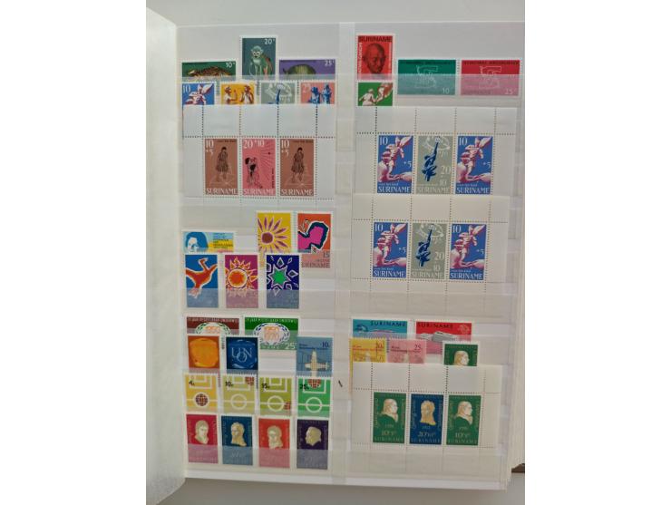 1852/2006 used, unused and mint never hinged stock in 3 albums