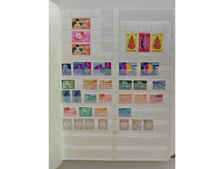 1852/2006 used, unused and mint never hinged stock in 3 albums