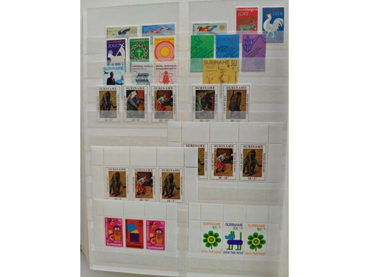 1852/2006 used, unused and mint never hinged stock in 3 albums